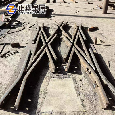 正森 单开双开对称道岔 矿用道岔 轨道用对称道岔 厂家直供