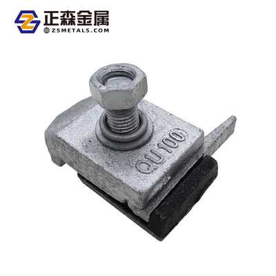 正森 镀锌QU100带销重型压轨器 工矿铁路配件 实体厂家
